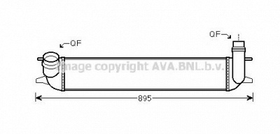 AVA QUALITY COOLING rta4462 -  Интеркулер
